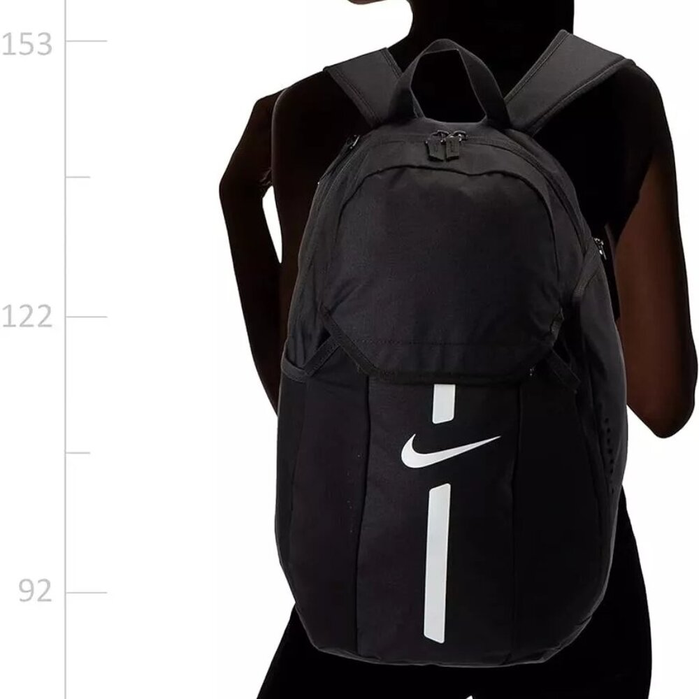 Nike Academy Team Soccer School Backpack Black White DC2647-010 STEAL!